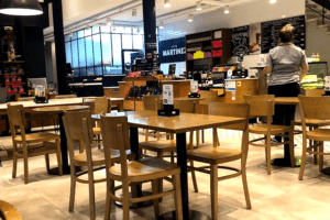Café Martínez Plaza Flores interior