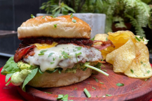 El Banco Rojo San Telmo Hamburguesa
