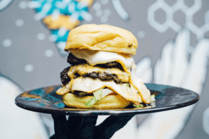 Growlers Caballito hamburguesa
