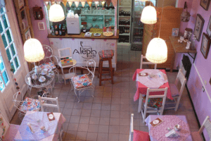 Café Cultural Aleph La Boca salón