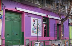 Café Cultural Aleph La Boca fachada
