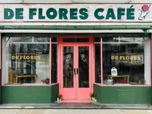 De Flores Café fachada