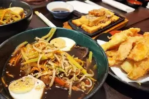 Haru japonés platos