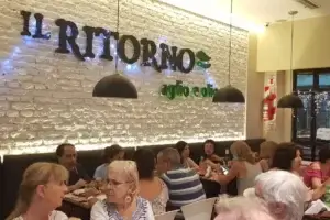 Il Ritorno pizzas salón