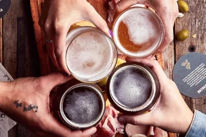 Cerveza Patagonia Refugio City Bell pintas
