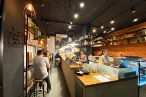 Good Joe Coffee to go salón