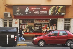 Heladería Vía Giovanni fachada