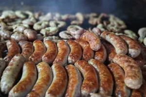 Parrilla Resistiré chorizos