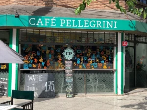 Café Pellegrini mendoza fachada