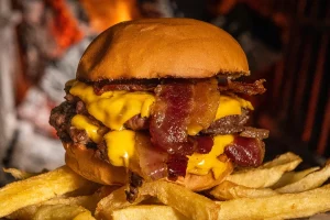 Lagerhaus El Galpon Cervecero Hamburguesa