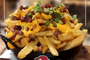 Lo de Carlitos Papas con Cheddar