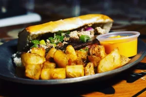 Orange Bar Sandwich