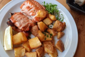 Cervecería y Restaurante Gilbert Comida