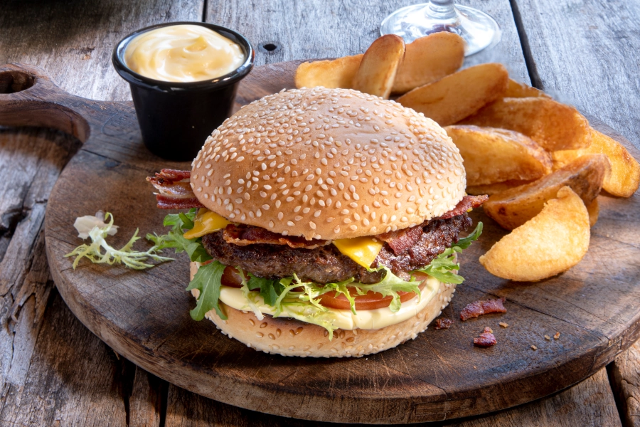 Cerveza Patagonia - Refugio Catamarca Hamburguesa