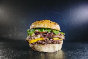 Lhda Burgers Hamburguesa Doble