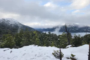 Mirador Lago Gutiérrez Montañas