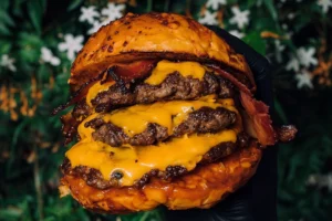 Nosh Up Burgers & Beer Hamburguesa