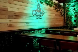 The Monkey Burger Interior