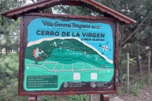 Cerro de la Virgen Mapa