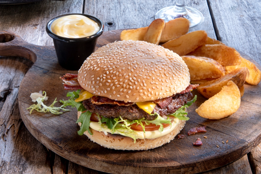 Cerveza Patagonia - Jardín Cervecero Corrientes Hamburguesa
