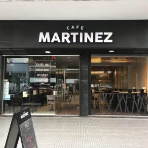 Café Martínez Belgrano fachada