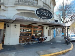 Bocaccio pizza café fachada