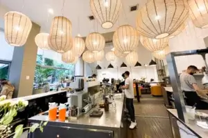 Americano Coffee Kitchen Interior