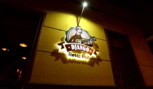 Django Resto - Bar Fachada